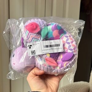 Colorful Plush Snail Toy for Kids